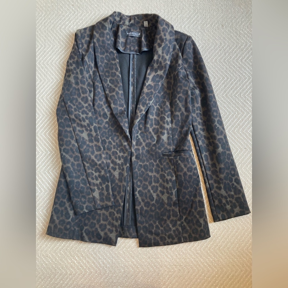 Bagatelle animal print blazer